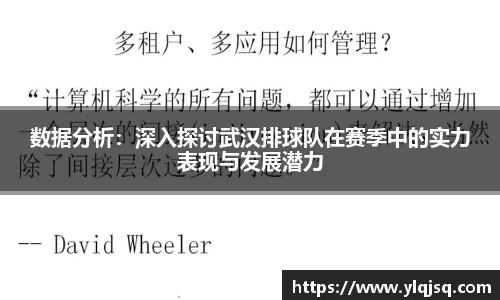 数据分析：深入探讨武汉排球队在赛季中的实力表现与发展潜力